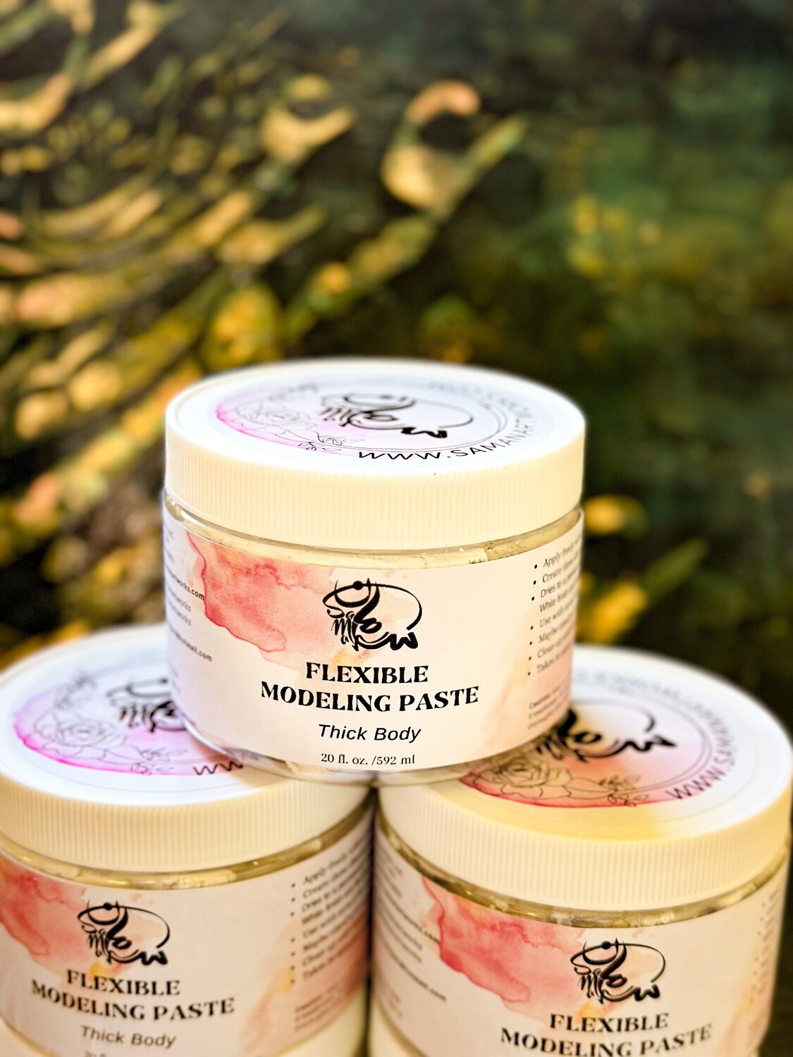 Flexible sculpting paste