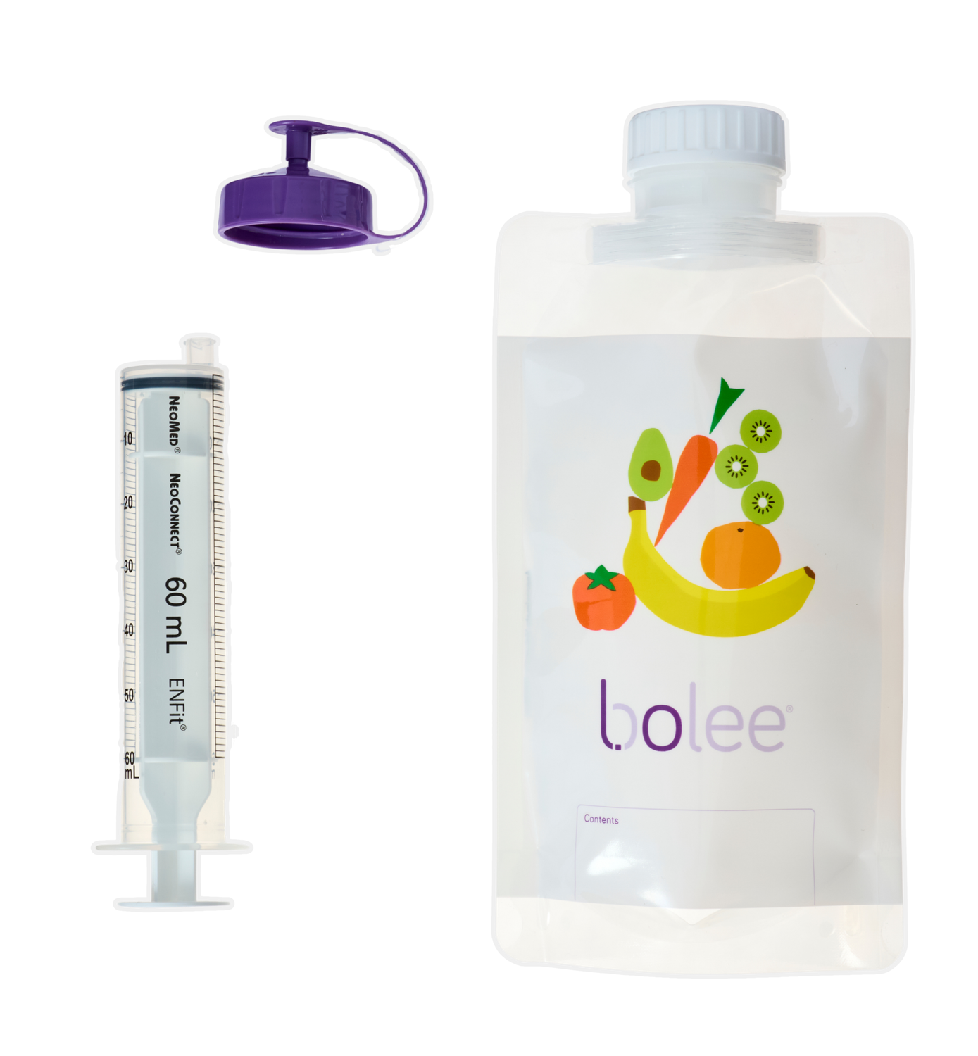 Bolee EZ Fill 60mL Syringe Kit