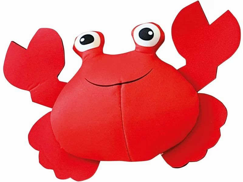 Die schwimmende Krabbe