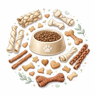 Ernährung: Kauartikel & Snacks