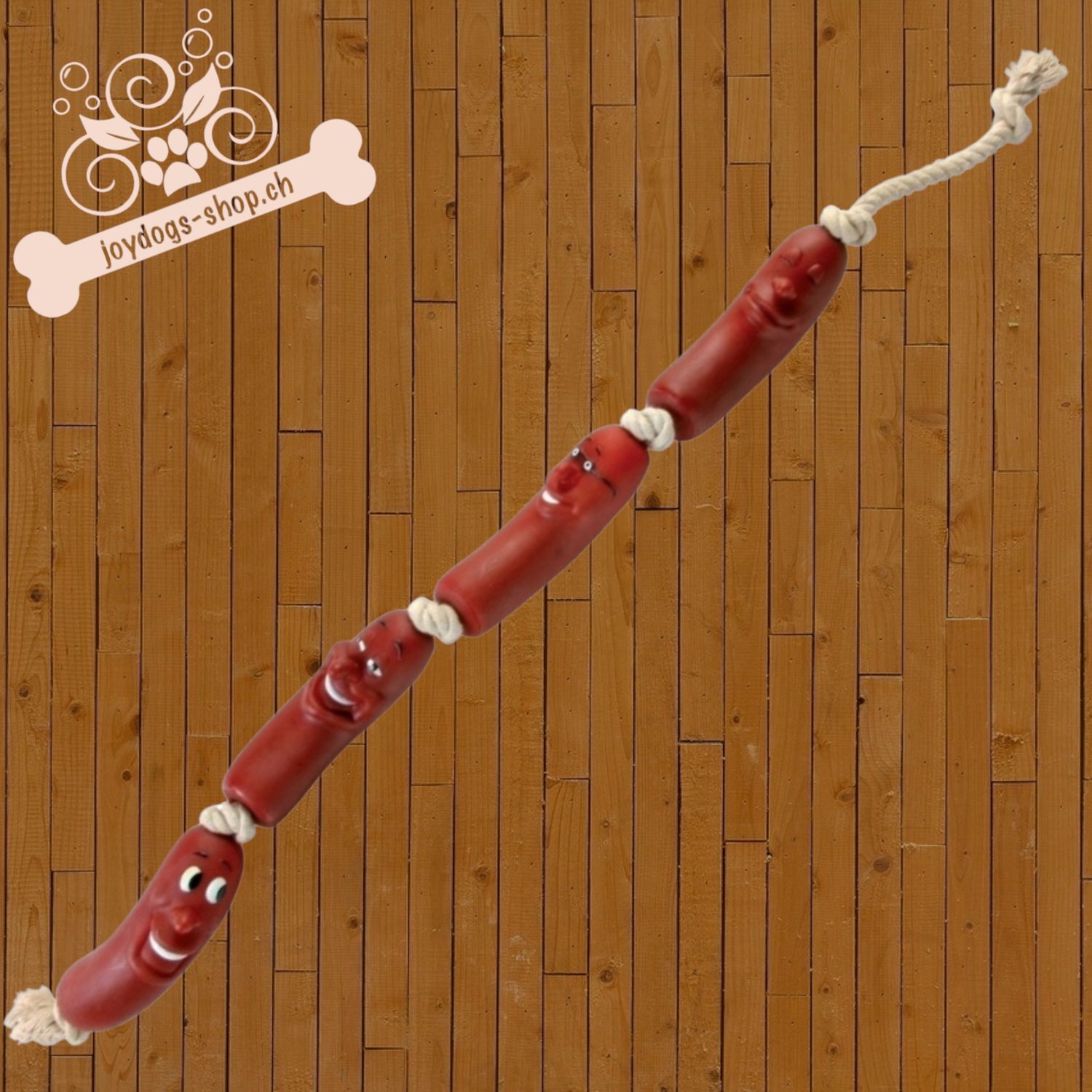 Lustige Wurstkette