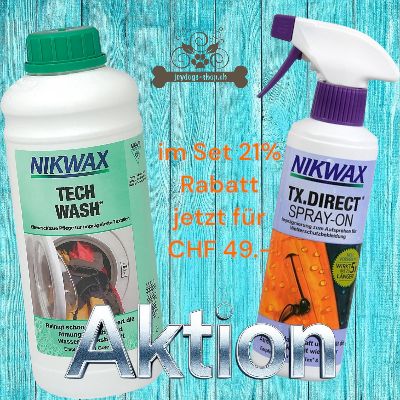 NIKWAX SET (Waschen &amp; Imprägnieren)