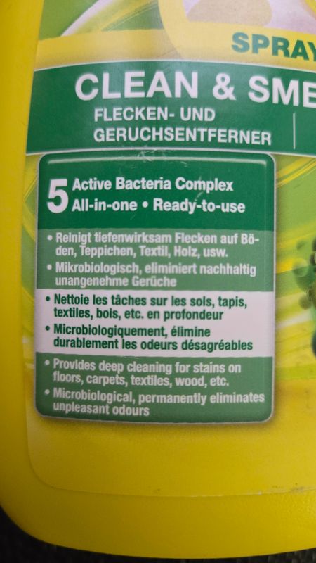 Flecken Putzmittel