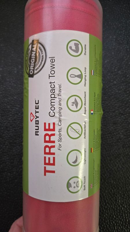 Abtrocknungstuch Rot