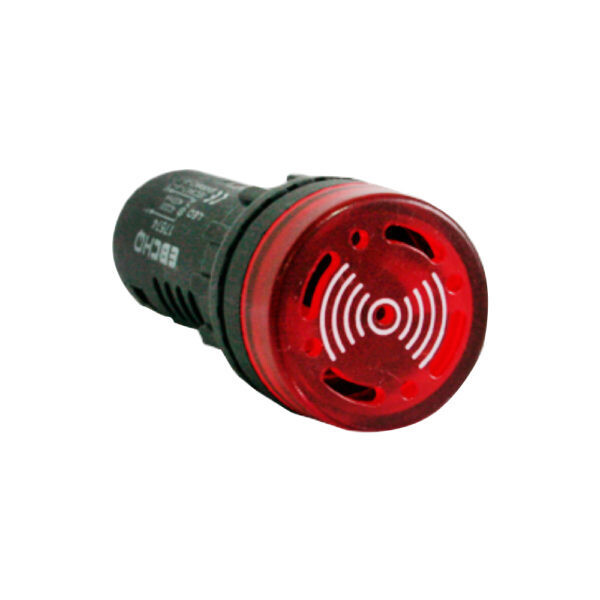 Luz piloto LED zumbador de 22 mm para paneles de control 12V Rojo  distribuido por CABLEPELADO ® 