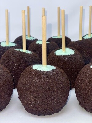Dipped Apples - Mint Oreo