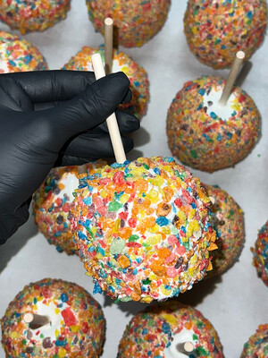 Dipped Apples - Fruity Pebbles
