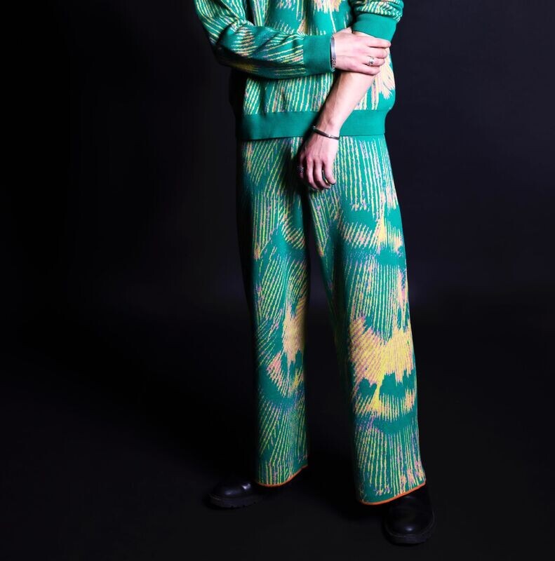 ARDEN GREEN TROUSERS