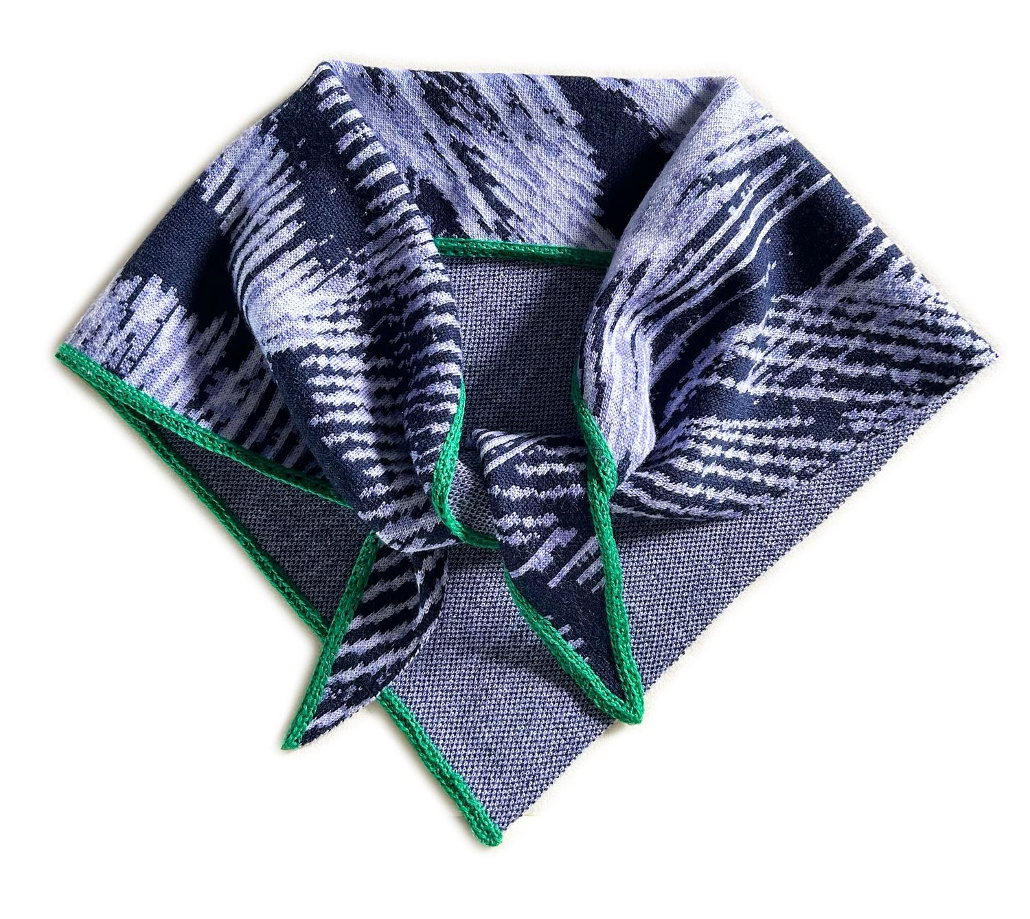 NECKERCHIEF MONO GREEN