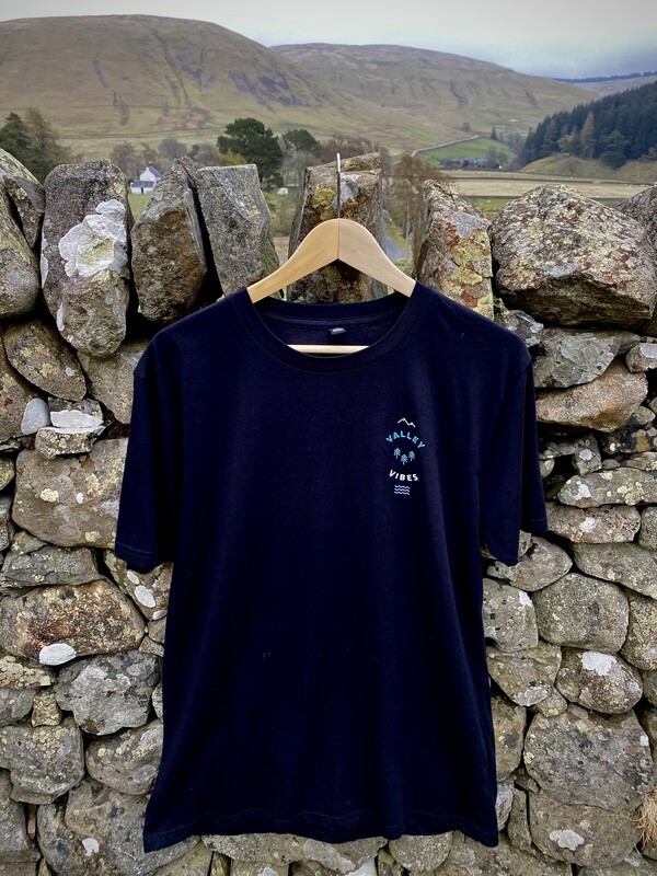 &quot;Wander&quot; Unisex Classic Tee - LIMITED EDITION BLUE GRAPHIC