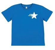 &quot;Wandering Star&quot; Kids Classic Tee - Bright Blue