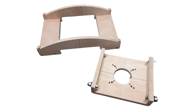 Radius for fretboard radius jig