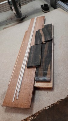 Acoustic guitar tonewood kit