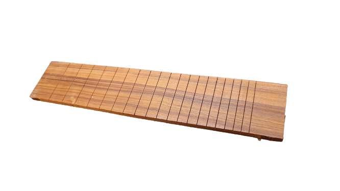 Finished Ukulele/Mandolin Fretboard Pau Ferro