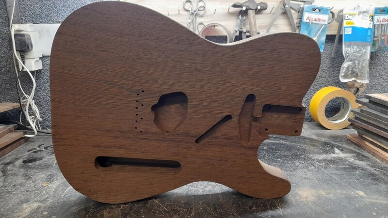 Telecaster Finished Body Wengue