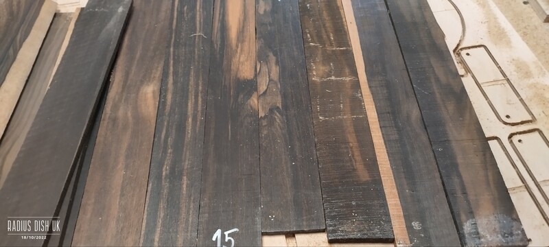 Budget African Ebony Fretboard Blank