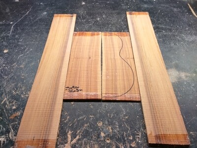 Soprano back and sides Santos rosewood 