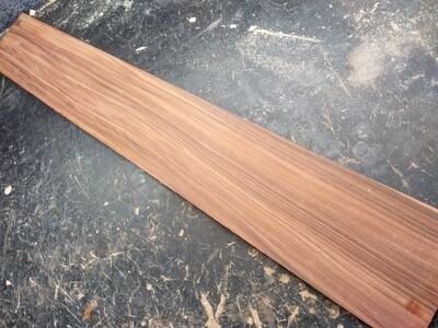 Bass 6 string fretboard blank Santos rosewood