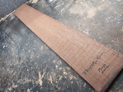 Bass 6 string fretboard blank wenge 202