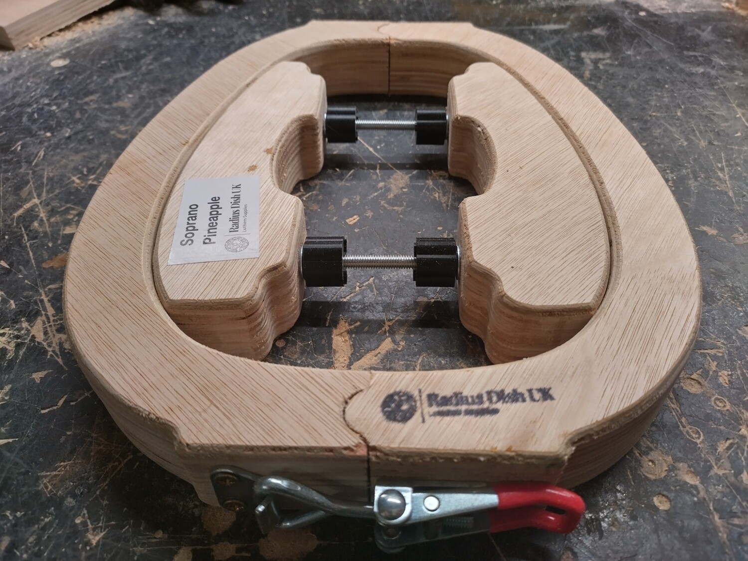 Pineapple Concert Ukulele Mould
