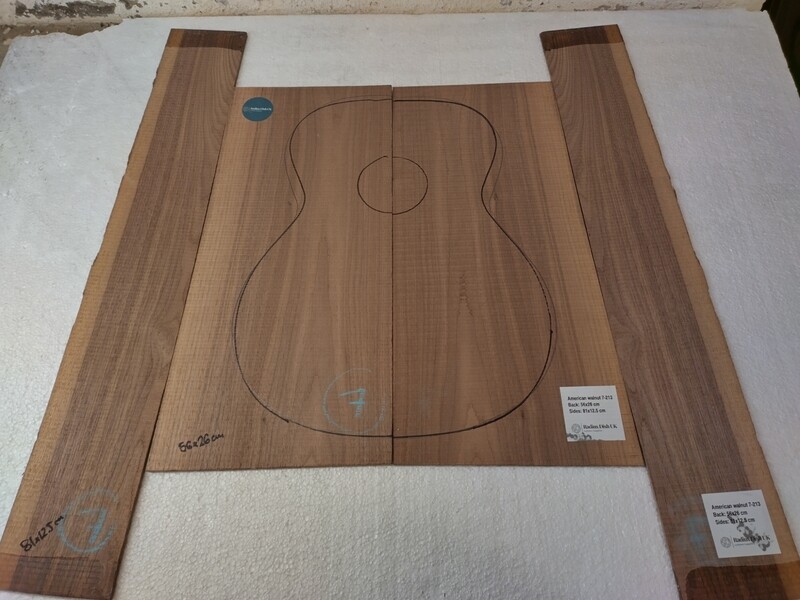 American walnut back and sides 7-213