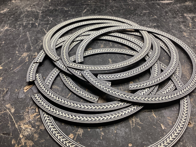 Herringbone Rosette