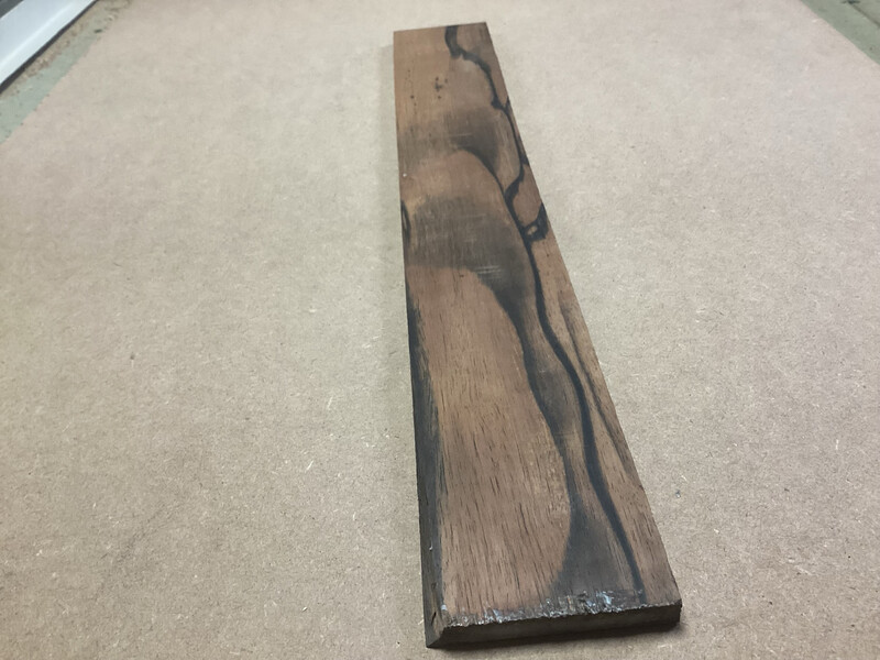 Exotic Ebony Electric/Acoustic Fretboard Blank 474