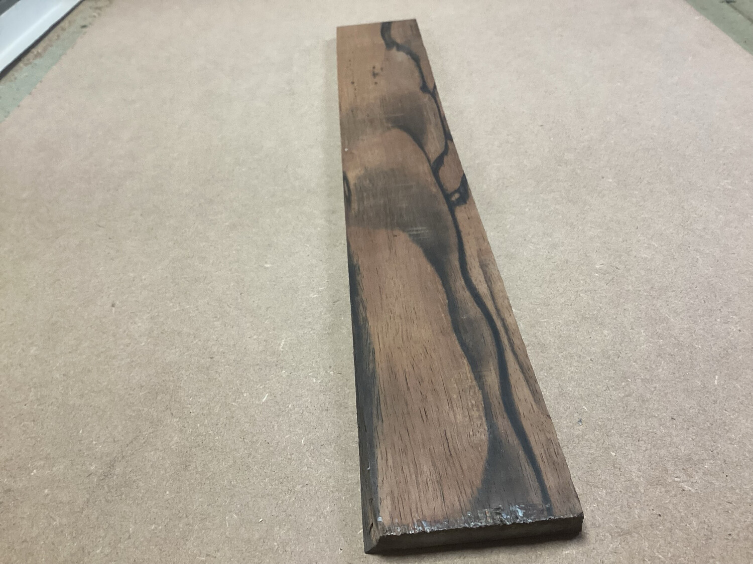 Exotic Ebony Electric/Acoustic Fretboard Blank 474