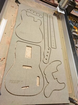 P Bass Set of Templates