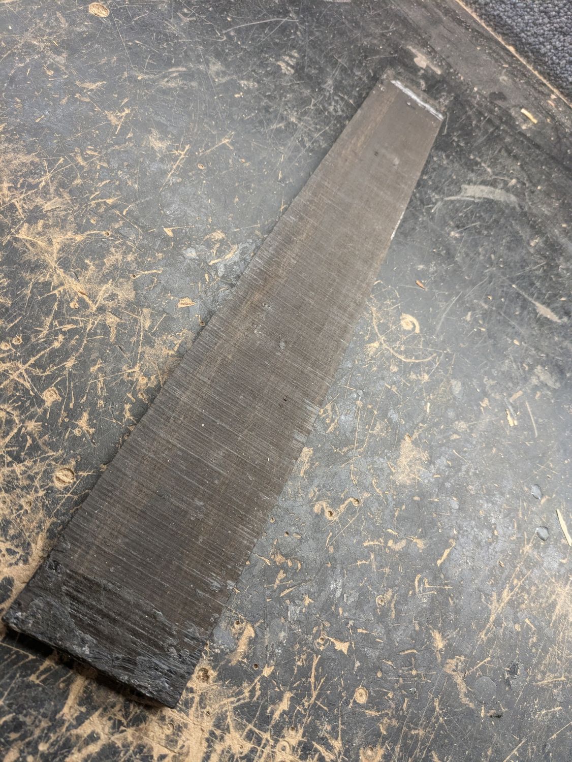 African ebony fretboard blank