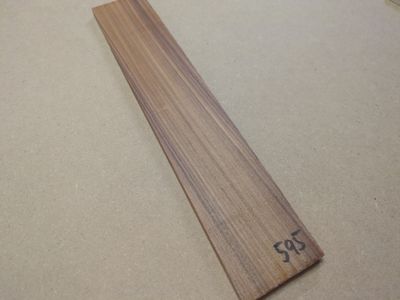 Ukulele fretboard blank Santos rosewood 595