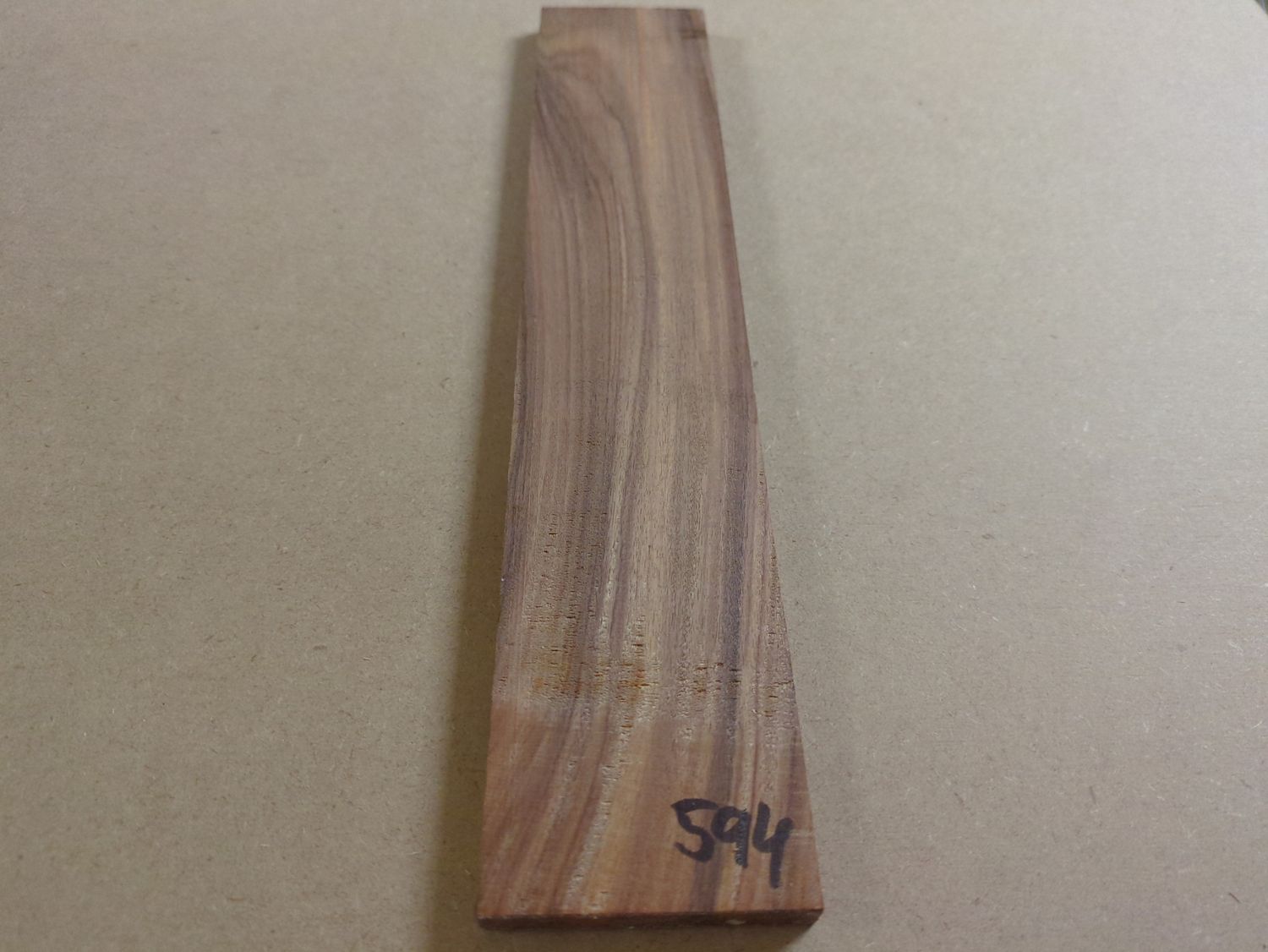 Ukulele fretboard blank Santos rosewood 594