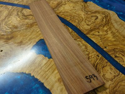 Ukulele fretboard blank Santos rosewood 593