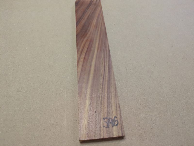 Ukulele fretboard blank Santos rosewood 596