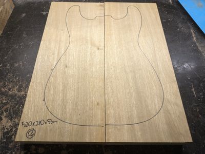 Korina Body Blank 2