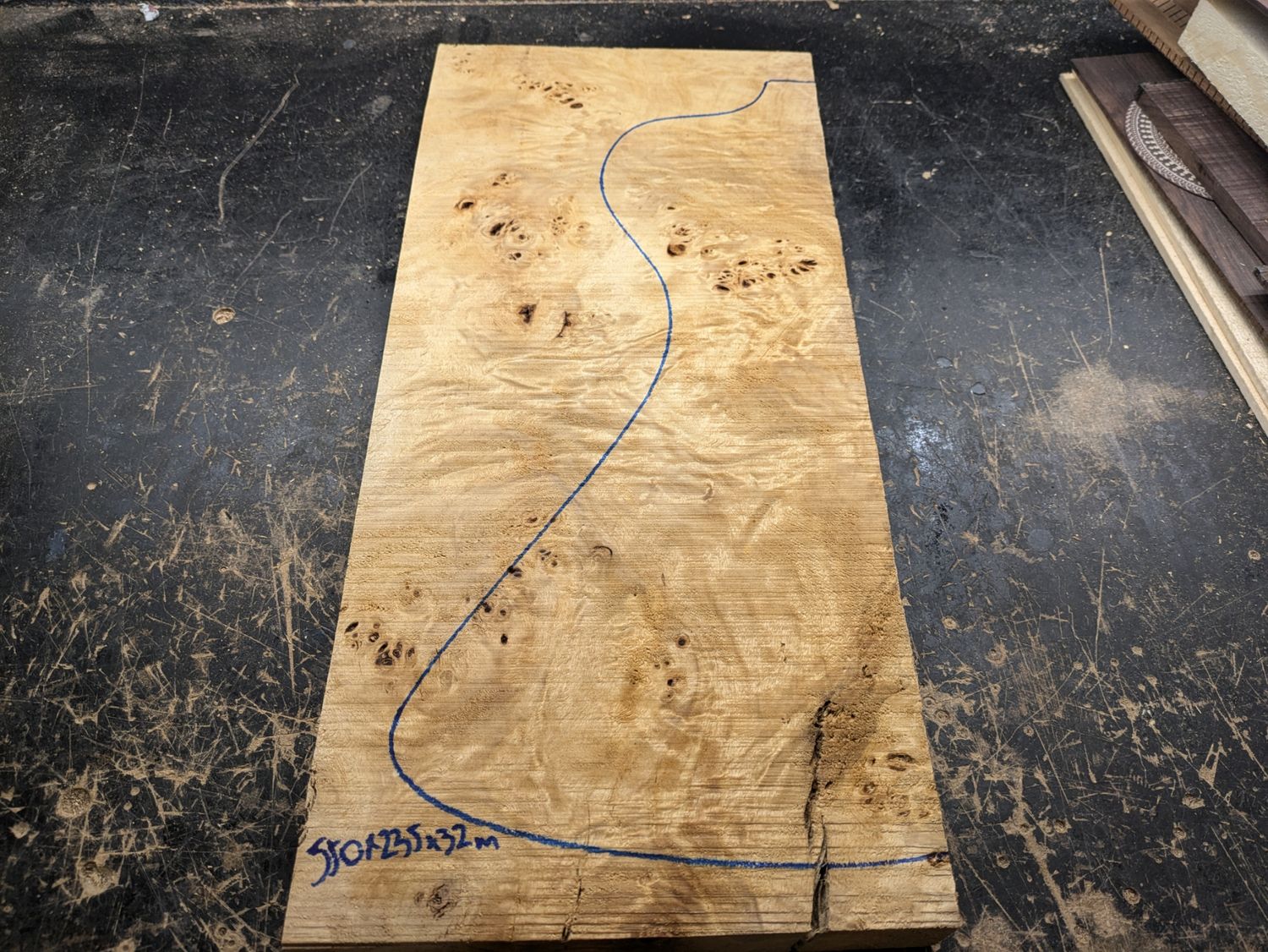 Burl Poplar Billet