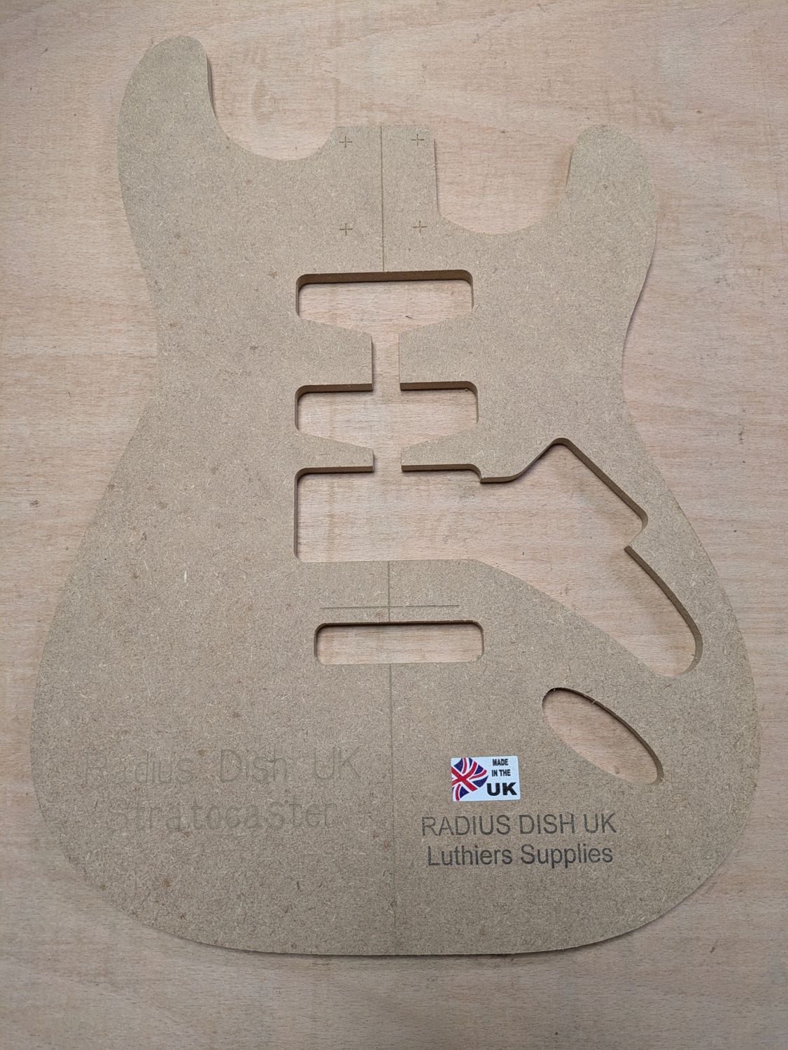 Stratocaster Template