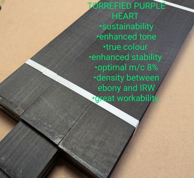 Royal Blackwood Fretboard Blank 687 Royal Blackwood Fretboard Blank 687