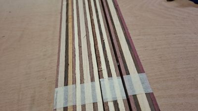 Neck Laminating Strips