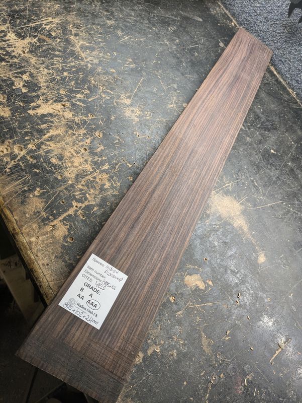 Indian Rosewood Neck Blank 715