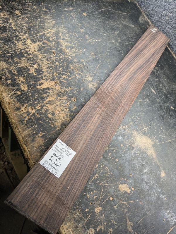Indian Rosewood Neck Blank 722