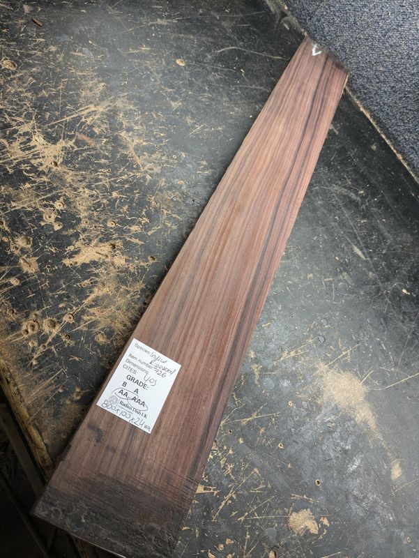 Indian Rosewood Neck Blank 726