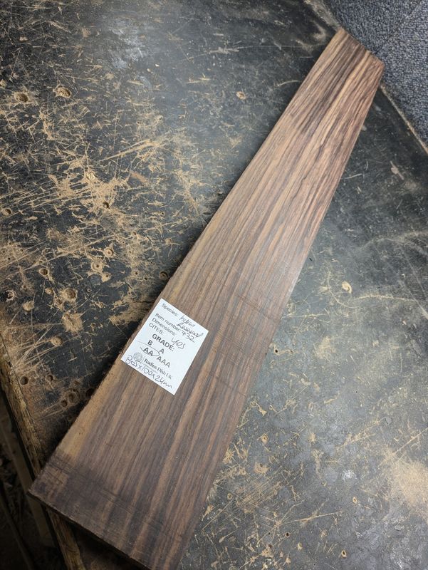 Indian Rosewood Neck Blank 732