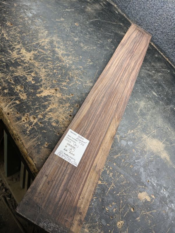 Indian Rosewood Neck Blank 736