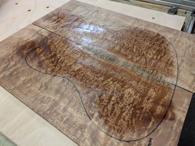 Quilted Sapele Drop Top 753