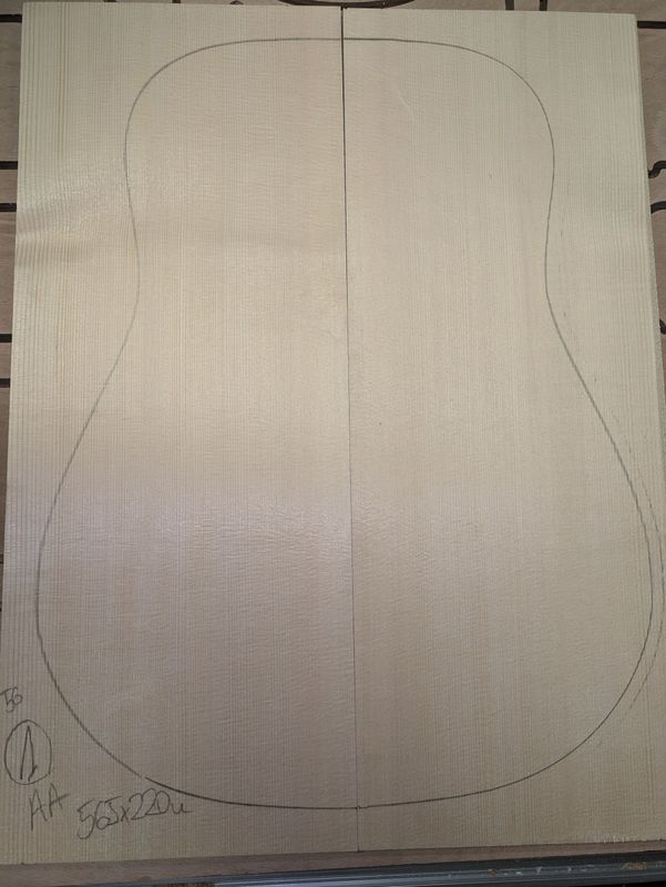 European Spruce Sounboards Mixed Grades