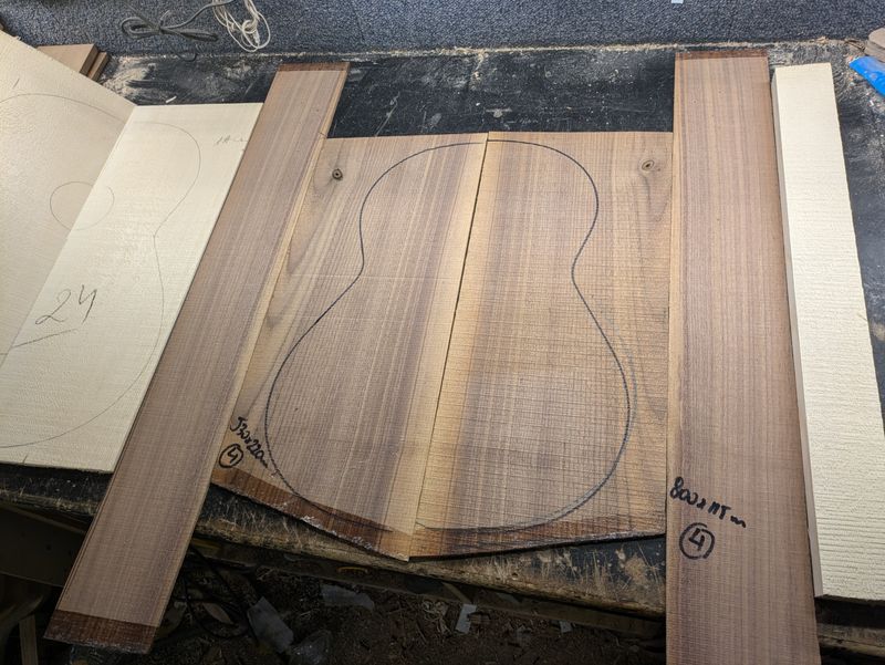 Walnut/Soundboard/Bracewood Deal 4 Grade AA