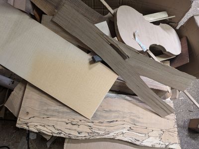 Craft Boxes, Instrument Repairers, Offcuts, Leftovers