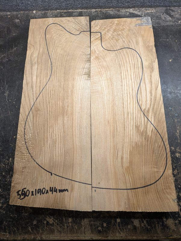 British Ash Body Blank 789