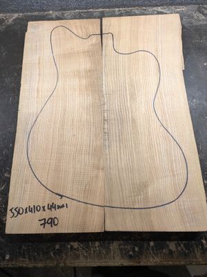 British Ash Body Blank 790